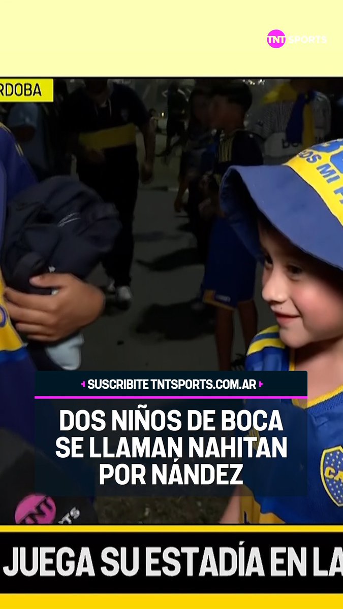 ¡SE LLAMAN NAHITAN Y NO SE CONOCEN! 🔵 🟡 Atención a estos dos pequeños hinchas de Boca que se llaman de la misma forma: NAHITAN 🇺🇾 👉 Sí, ambos se llaman así en honor al ex mediocampista Nahitan Nández.