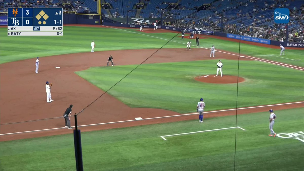 BRETT BATY CLEARS THE BASES! 6-0 METS!