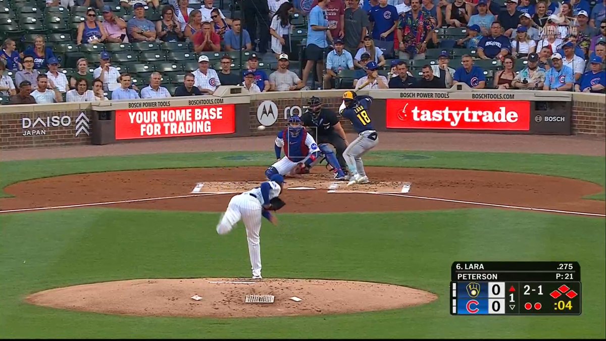 FIVE straight two-out base runners makes it a 2-0 ballgame
