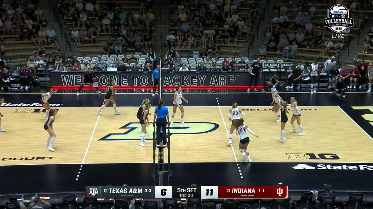 RALLY OF THE SEASON! 🤩 NCAA Women's Volleyball x Big Ten Volleyball