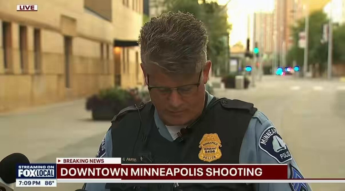 🚨 BREAKING: In a press conference just now, MPD states officers encountered haze that significantly limited their visibility in the apartment building. Three officers were injured, two by gunfire. Two individuals died on scene, one was the suspected shooter. Four additional individuals were transported to the hospital with gunshot wounds, one of them died at the hospital. One officer is still in surgery, the other two were treated for non-life threatening injuries.