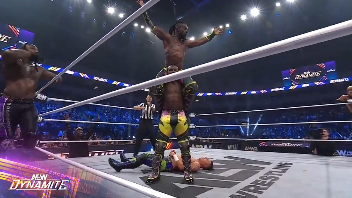 The synergy of The New Level is on full display in their Dynamite debut! Watch #AEWDynamite LIVE on TBS & HBO Max