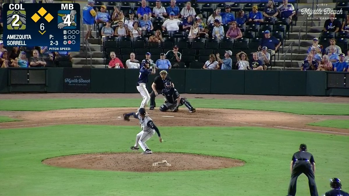 That's FIVE RBI on the night for #57!