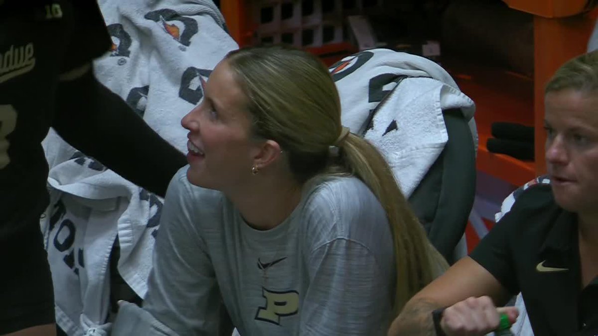 Purdue Volleyball is behind Kenna Wollard 🤍 📺: Big Ten Network