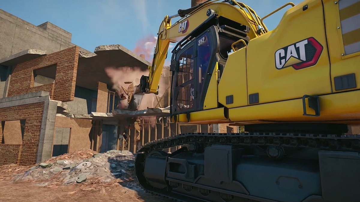 Sometimes, building the future starts with tearing down the past. #gamescom2026 Get a peek at the demolition gameplay feature in Construction Simulator: Evolution: