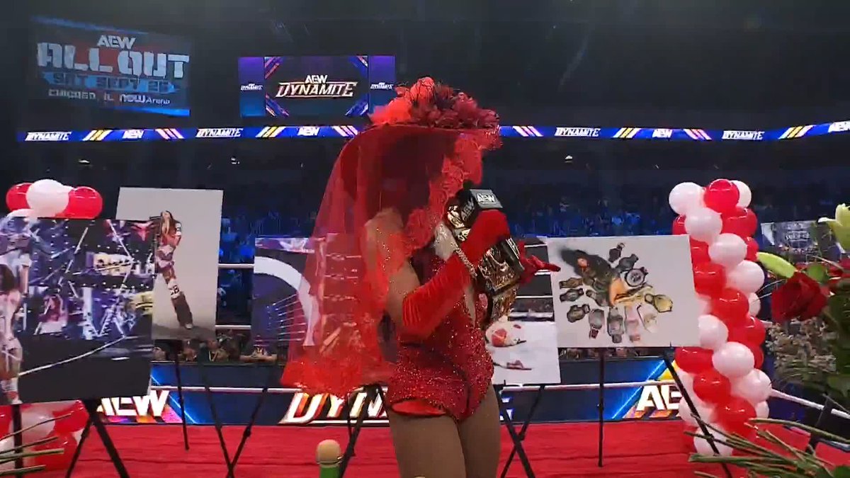 NEW AEW Women's World Champion Big D Moné addresses her #AEWAllIn London opponent @WillowWrestles! Watch #AEWDynamite LIVE on TBS &amp; HBO Max