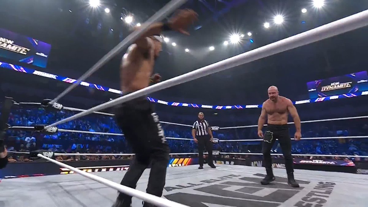 .AR FOX keeps coming and Jon Moxley keeps asking for more! Watch #AEWDynamite LIVE on TBS &amp; HBO Max