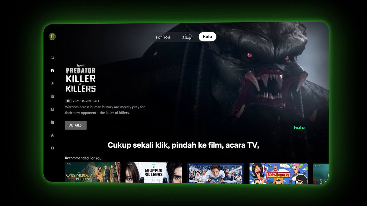 Tampilan baru, lebih pas buat kamu. Pindah ke Disney+ baru dan temukan For You. Download app baru #DisneyPlusID sekarang!