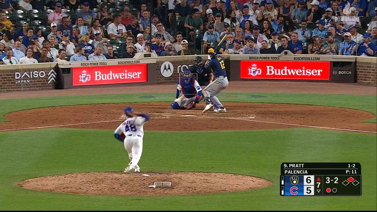 COOOOOOOOP His FIFTH hit and fourth RBI of the series ‼️