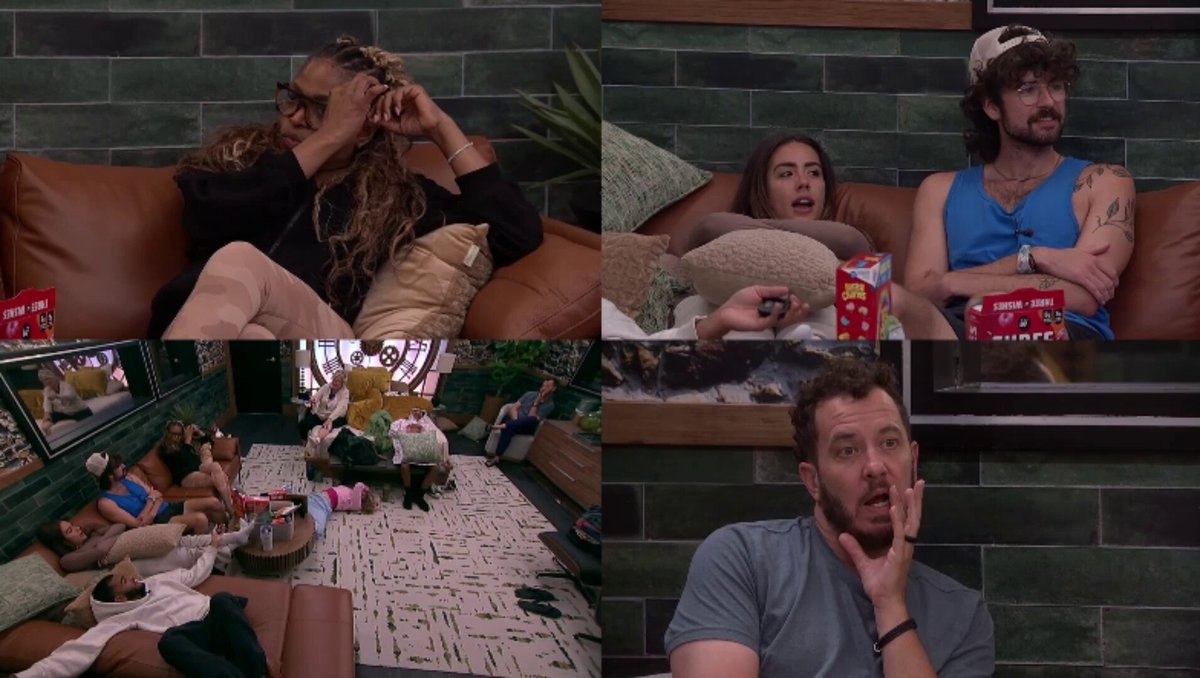 Here is the entire feed clip of the HGs pranking Drew by hiding in the HOH shower #BB28