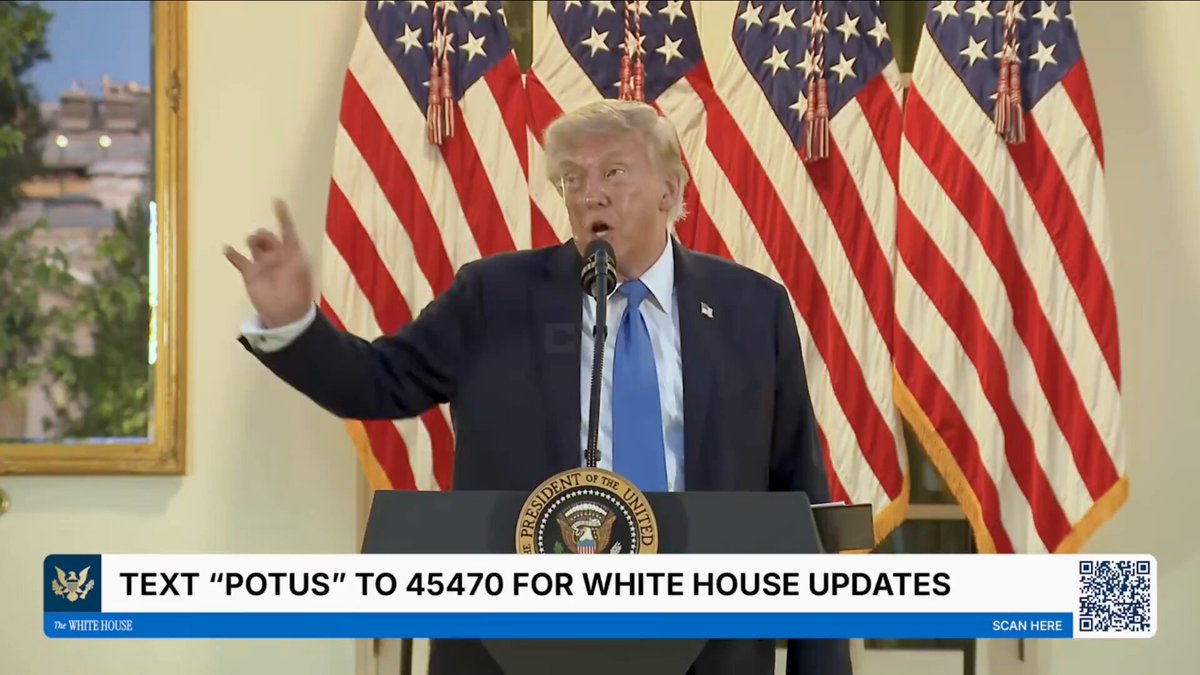 Trump: Our country is respected again. We're respected like never before. I go to meetings and everyone stands up. They didn't stand up for our last president. They didn't care about him. They didn't care. They laughed at him. But our country's respected again. And when President Xi comes in two weeks, he respects America now. He didn't respect us. He laughed at us. He thought we were a bunch of fools.