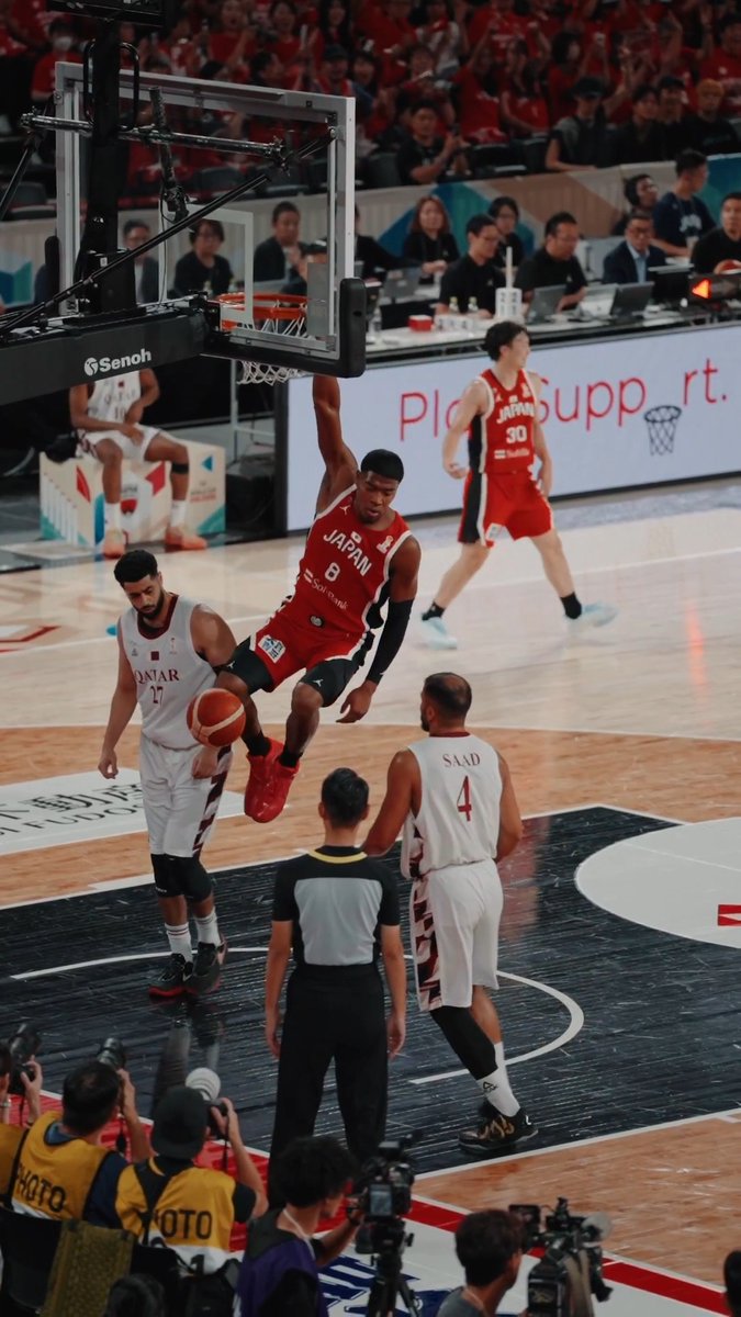 Rui Hachimura, in a league of his own ⚔ #FIBAWC x #StepItUp