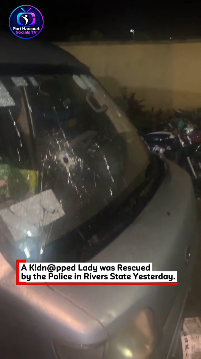 A Ki!dn@pp£d Lady was Rescued by Police in Rivers State Yesterday night A lady was reportedly k!dn@pp£d in Alode area of Eleme Local Government Area of Rivers State, last night. According to reports, the suspected kïdnåpp£rs were transporting the vïctïm in a keke bus when they encountered the DPO of Eleme Division Ogale and some Custom officers along the road, who engaged them fearlessly. The suspects reportedly abandoned the keke bus and fled into the bush during the encounter, leaving the victim inside the vehicle. They were chased by the DPO and later caught around Oyigbo road while the lady was subsequently rescued. Kudos to the DPO for the quick response and timely intervention.