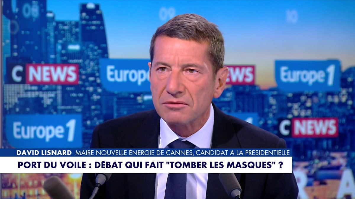 «Il faut casser les ressorts de l'islamisme», a indiqué David Lisnard, maire de Cannes, président de Nouvelle Énergie et candidat à l’élection présidentielle, dans #LaGrandeInterview Toute l'info est à retrouver sur