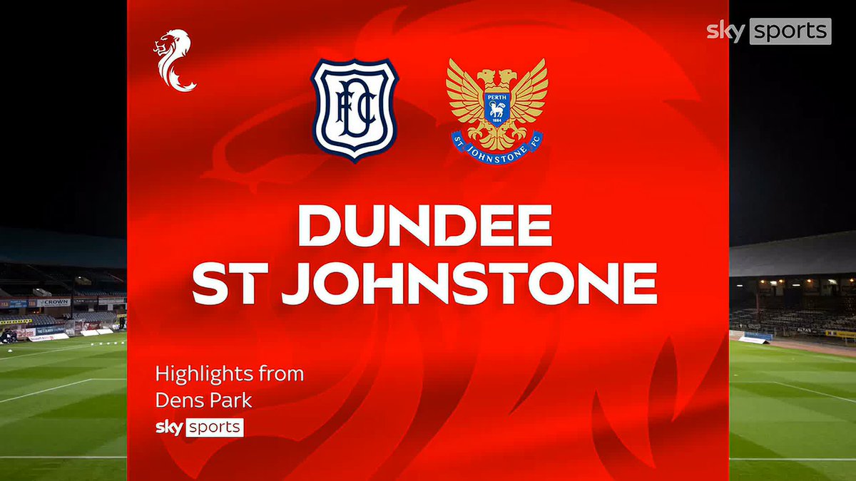 ⏰ There were two LATE goals at Dens Park as Dundee drew with St Johnstone ⤵️
