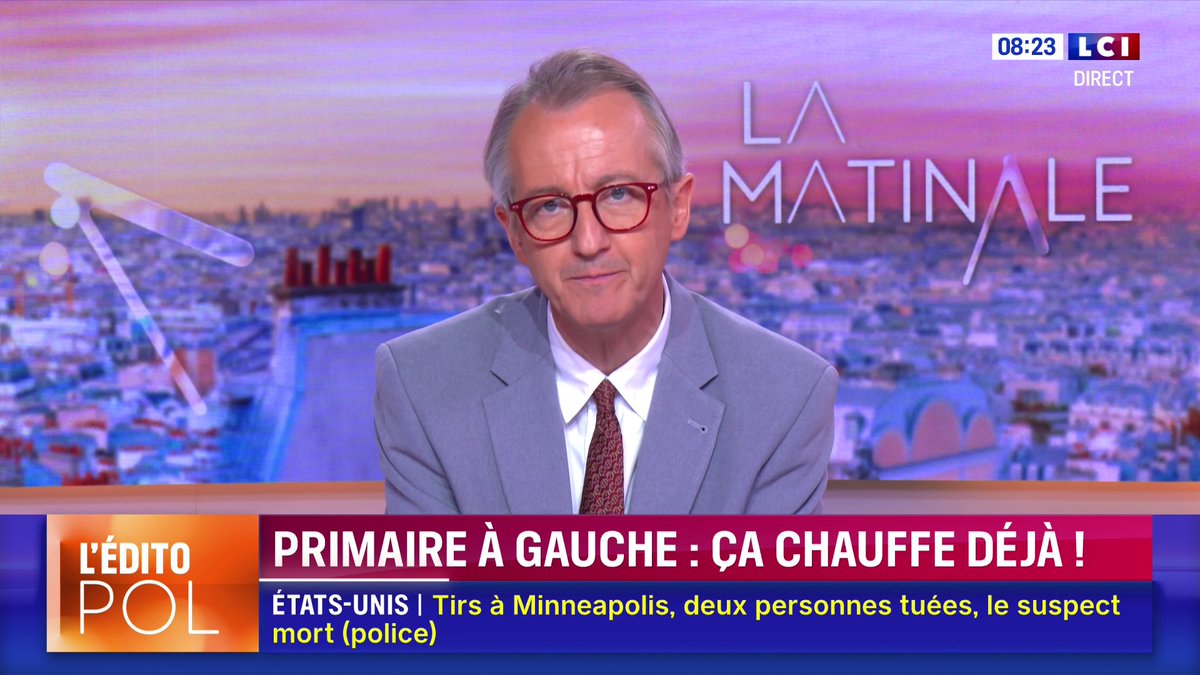 🔴 Primaire à gauche : Christophe Barbier fait le point dans son édito 📺 La matinale LCI avec Jean-Baptiste Boursier