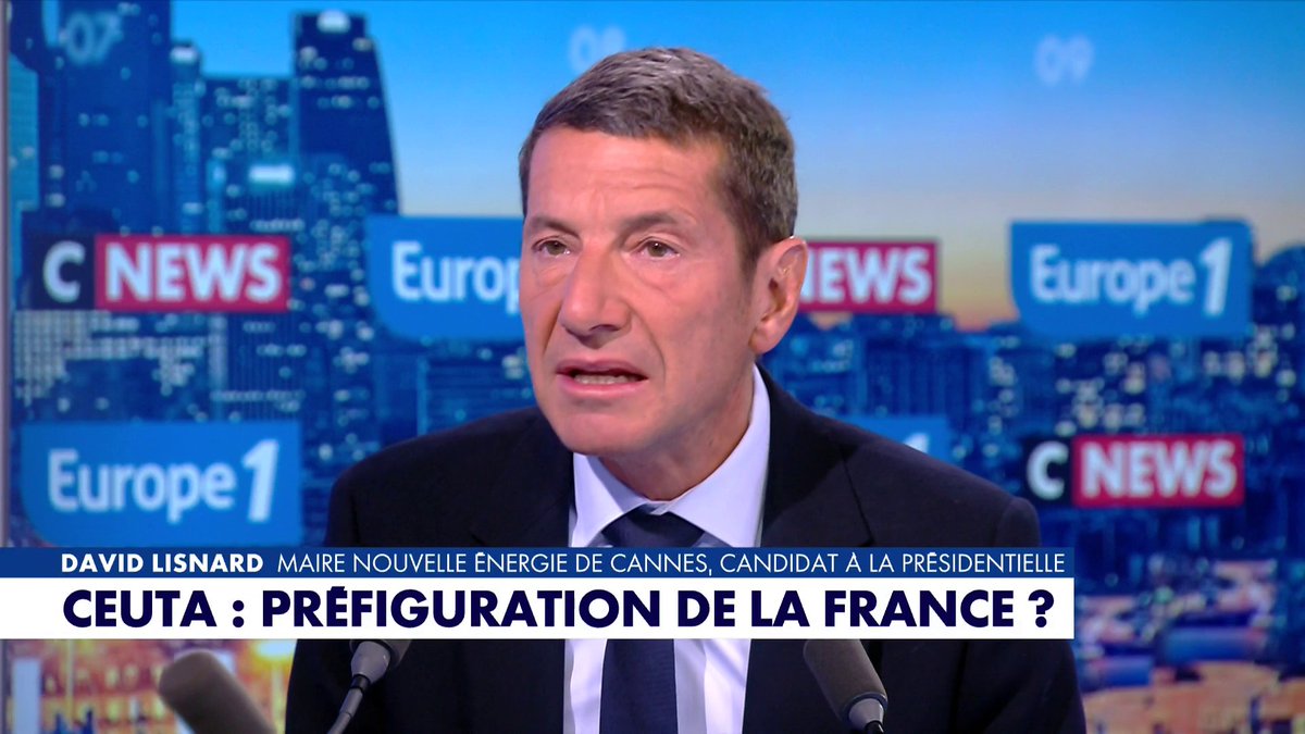 «Il faut rétablir le délit de séjour illégal en France», a indiqué David Lisnard, maire de Cannes, président de Nouvelle Énergie et candidat à l’élection présidentielle, dans #LaGrandeInterview Toute l'info est à retrouver sur