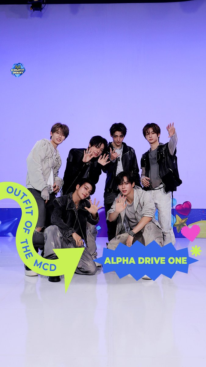 𝟐𝟔𝟎𝟗𝟎𝟑 𝑶𝒖𝒕𝒇𝒊𝒕 𝑶𝒇 𝑻𝒉𝒆 𝑴𝑪𝑫 : 𝑶𝑶𝑻𝑴 with #ALPHADRIVEONE 잠시 후 저녁 6시! 엠카 본방사수 잊지마세요 🫶 #MCOUNTDOWN #엠카운트다운 #OOTM