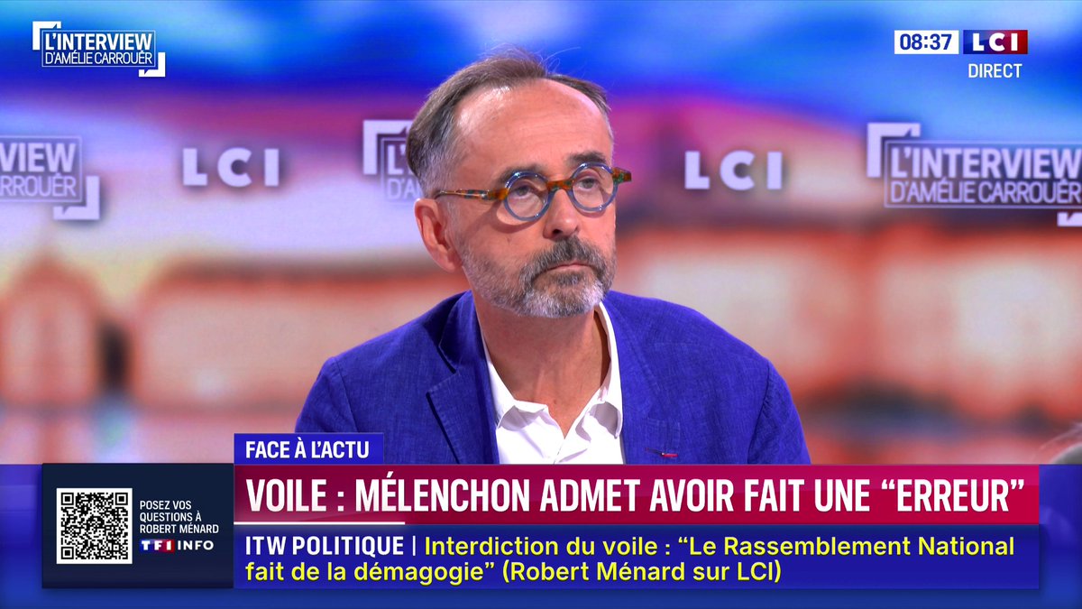 ▶️ Présidentielle 2027 🗣️ "Comment tu peux voter Édouard Philippe ?", questionne Robert Ménard 📺 L'interview d'Amélie Carrouër sur LCI