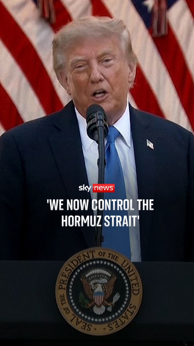 'We now control the Hormuz Strait,' says Donald Trump after Iran war reignites The US president says action in Iran has been for the benefit of Israel, the Middle East, Europe and America