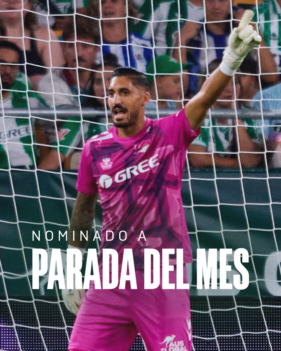 ¡La parada de Álvaro Valles nominada a la mejor parada de LALIGA en el mes de agosto! 💪 Vota aquí por él: