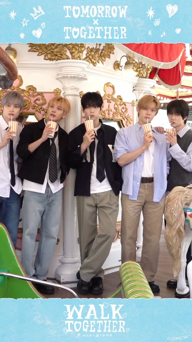 #TOMORROW_X_TOGETHER JAPAN ORIGINAL MERCHANDISE “PRODUCED BY MOA EP.2” 『WALK TOGETHER #MOAと過ごす休日』 Behind Movie #TXT #PRODUCED_BY_MOA #WALK_TOGETHER