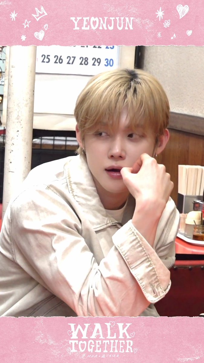 #TOMORROW_X_TOGETHER JAPAN ORIGINAL MERCHANDISE “PRODUCED BY MOA EP.2” 『WALK TOGETHER #MOAと過ごす休日』 Behind Movie #YEONJUN #TXT #PRODUCED_BY_MOA #WALK_TOGETHER