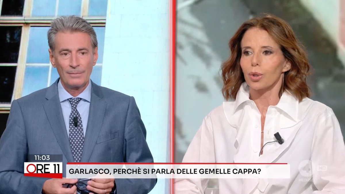 Garlasco, si continua a parlare delle gemelle Cappa. Sono loro stesse a far parlare di loro oppure c'è qualcosa che periodicamente le preoccupa? Ne parliamo in studio a #ORE11.