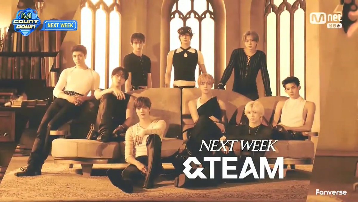 ⏭️ 「NEXT WEEK」 260910 - M COUNTDOWN 🔸 #andTEAM 🔸 #HIIPE_Princess 🔸 #TEN 🔸 #VERIVERY 🔸 #SOYEON (i-dle)