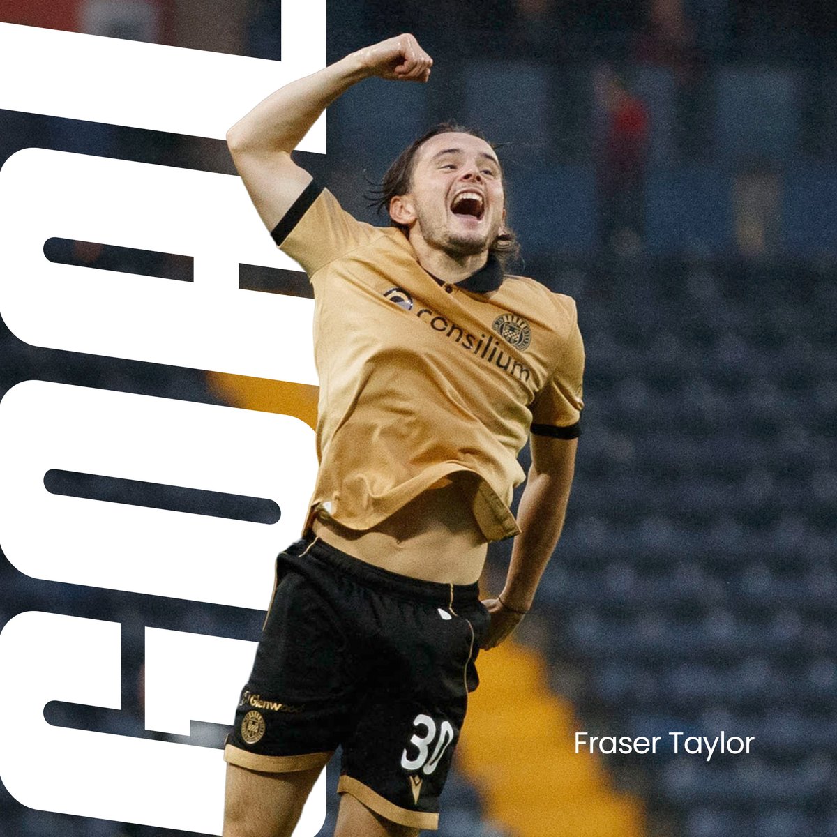 Fraser Taylor scores his first goal for the Saints, capping off another well-worked move ⚽️