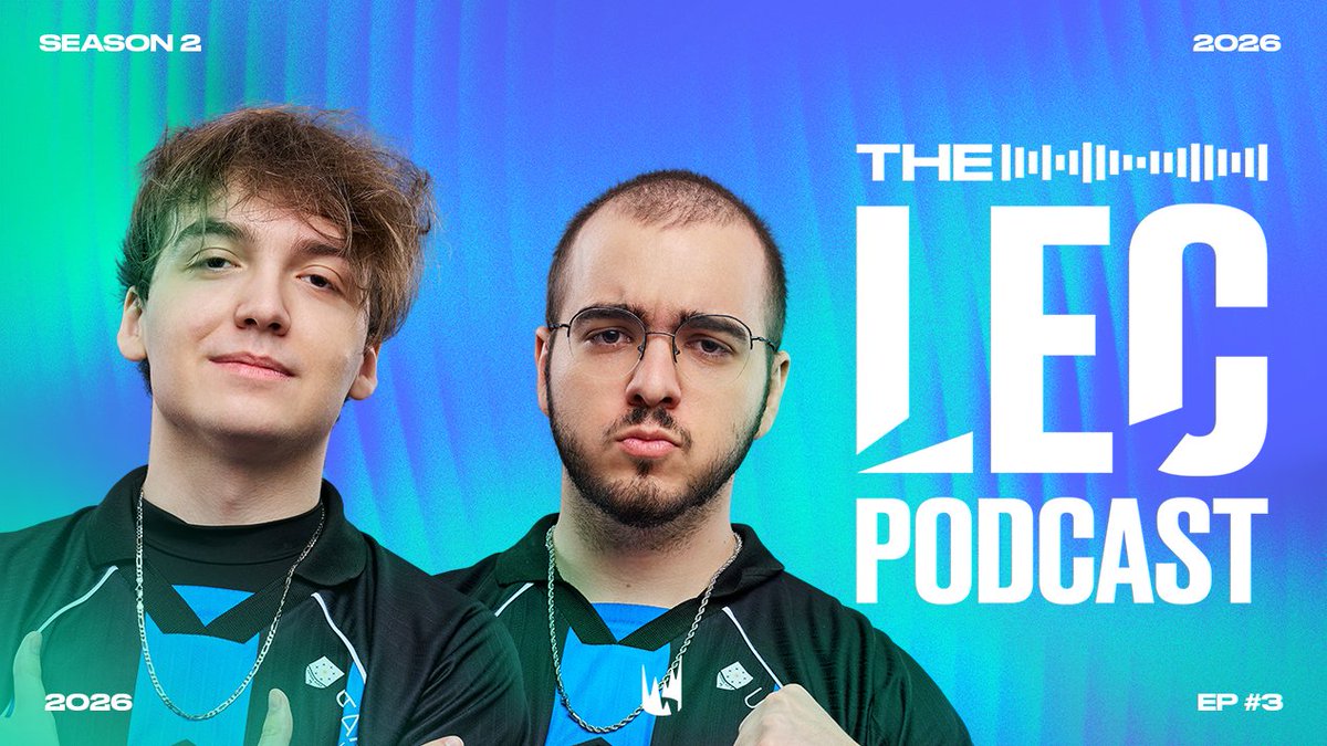 Worlds is basically locked already? flakkkkkkkk🤯 and darkjackies join Finn and Jackspektra to talk about playoffs, hot takes, Caps' Hall of Legends induction and more on the LEC Podcast presented by ExpressVPN! 🎙️ 📺