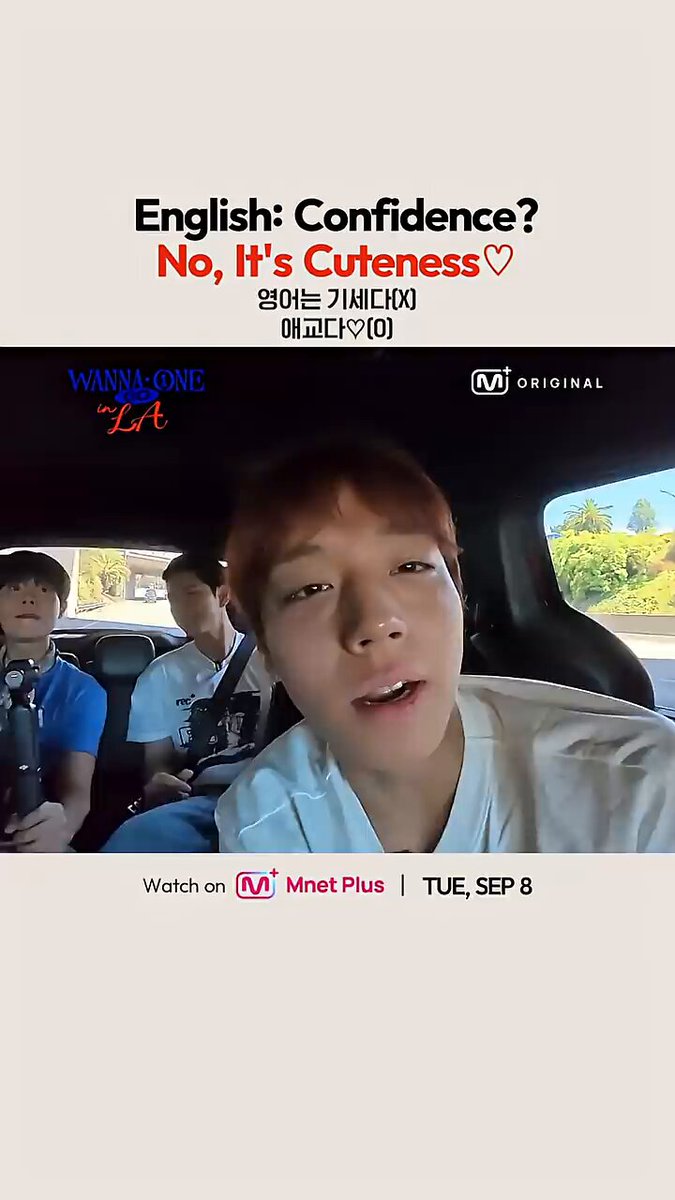 [WANNA ONE GO in LA] Watch EP.1 now on Mnet Plus! Missed the live broadcast? 📲Anywhere on the App, 💻Even wider on PC Web!