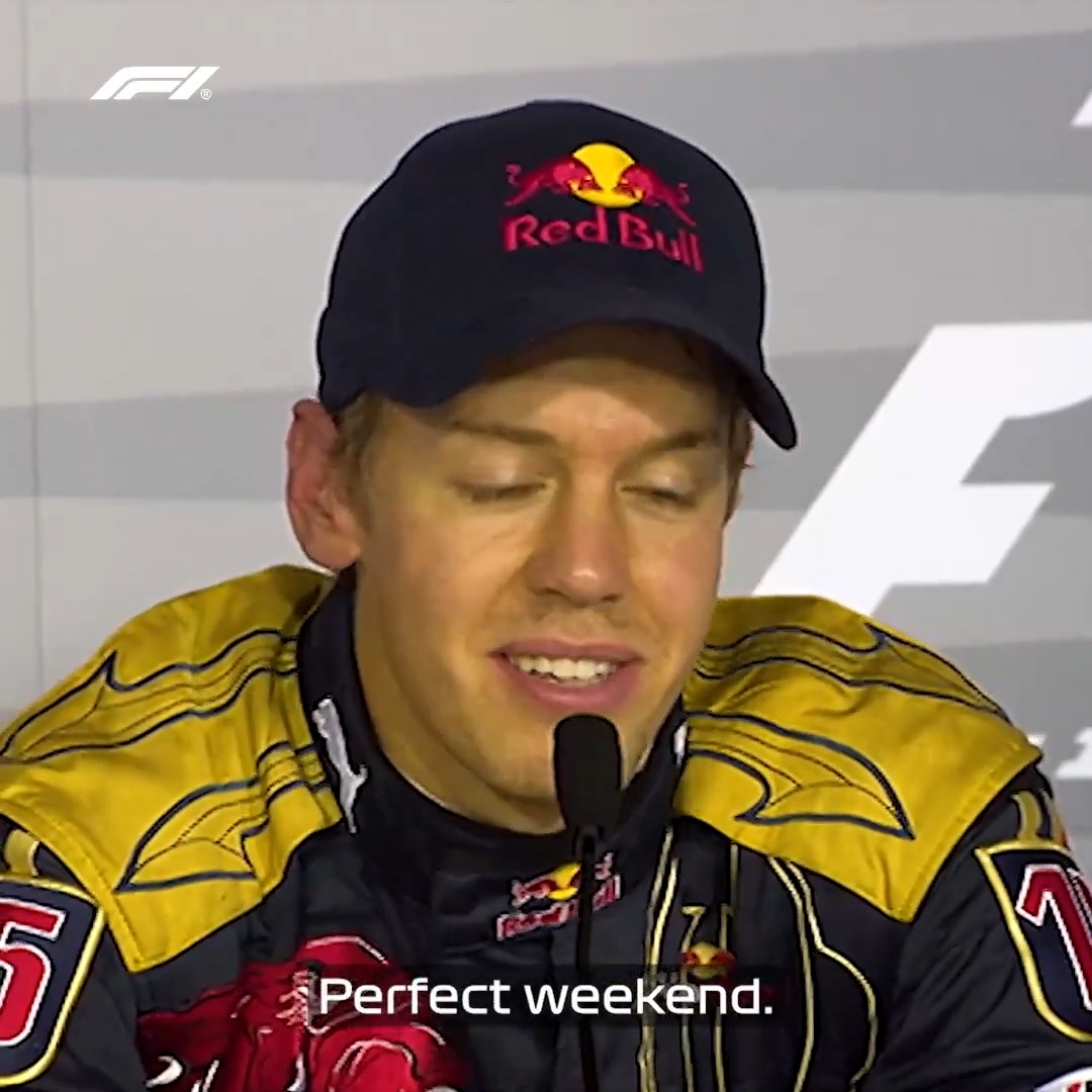 Sebastian Vettel's maiden F1 victory in Monza. Absolutely stunning. #F1