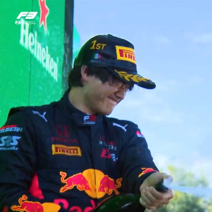 OOOH YUKI TSUNOOODA! 🤩👏 Yuki Tsunoda claimed his first win on the Road To F1 back in our second race at Monza in 2019 🏆 #F3 #ItalianGP