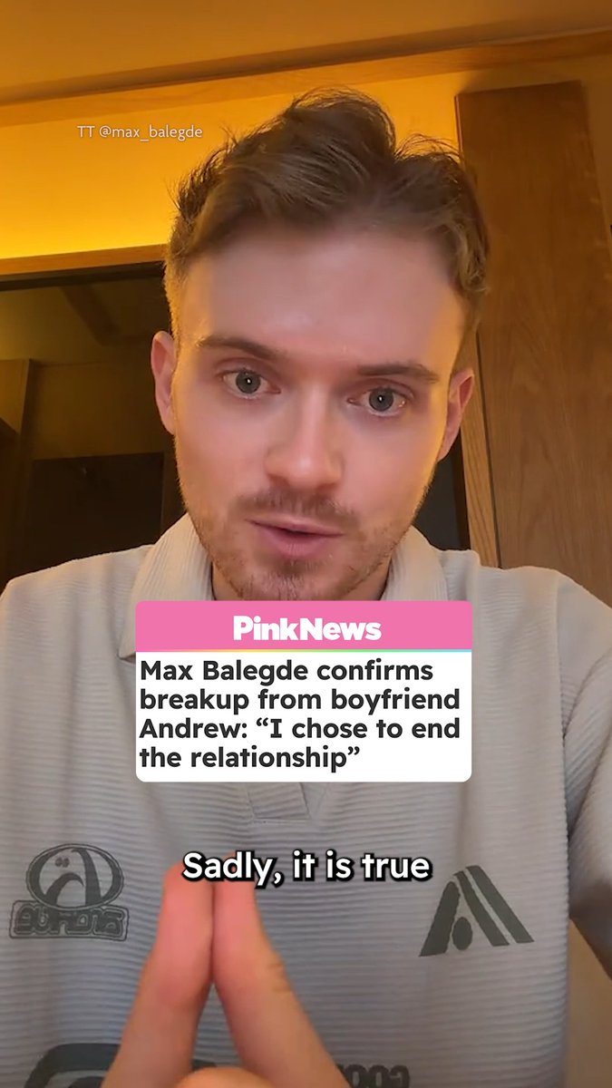 Max Balegde has confirmed that he and boyfriend Andrew have broken up after 5 years. In an emotional TikTok video posted on the 2nd of September, the social media star told his followers that he and Andrew had been broken up for 2 weeks. Max confirmed there is no bad blood between the two, but he chose to end the relationship for “personal reasons” which he decided not to go into. He went on to say; “there’s been so much love between the two of us, between our families, our friends over those years. When you’re with someone for that long, your lives just become so intrinsically bonded together and you can’t imagine not having them in your life.” Max is currently in Ibiza with friends, and revealed that Andrew has moved out of their home to live with his family. He told his followers that his next steps are to focus on himself and his career. 📷 TikTok: max_balegde