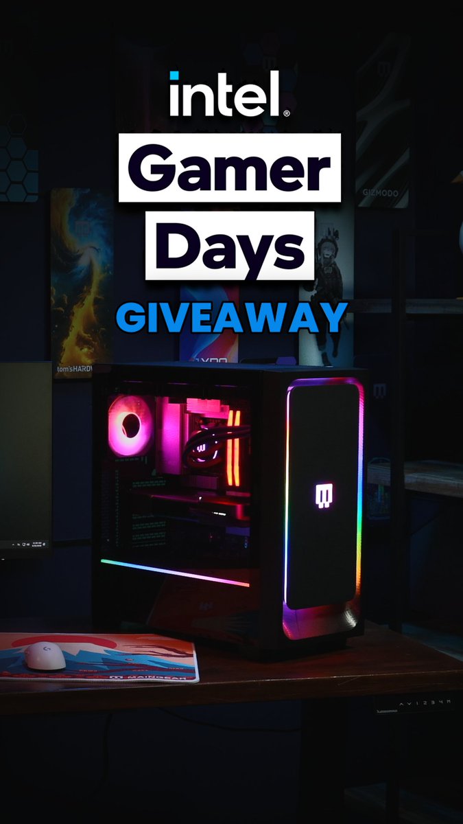 Intel Gamer Days is winding down! But you can still get in on the BIGGEST giveaway we have ever done! An all-new MG-1 Sapphire including 3 magnetic front panels! Plus gear from Herman Miller Gaming, Intel Gaming and MSI Gaming! Don't miss your chance to win: