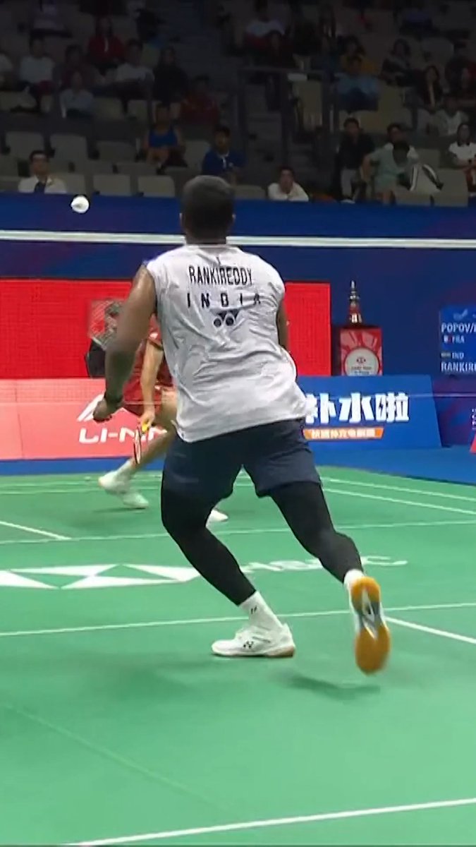 Visionary defensive skills. 🏸 Follow live action: HSBC Sport #BWFWorldTour #ChinaMasters2026