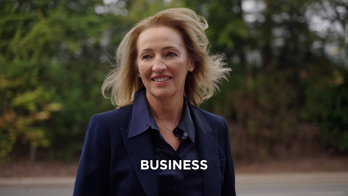 Sarah Pochin is ready for business. 💼
