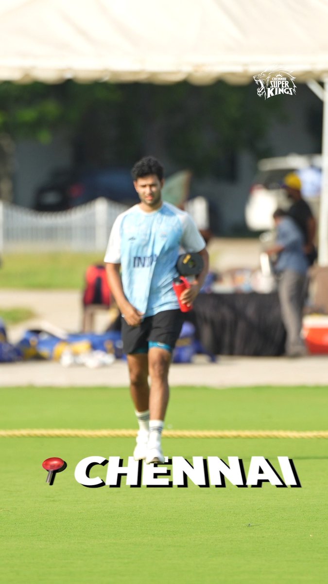 Chennai, Shivam is here! 🦁💛 #WhistlePodu