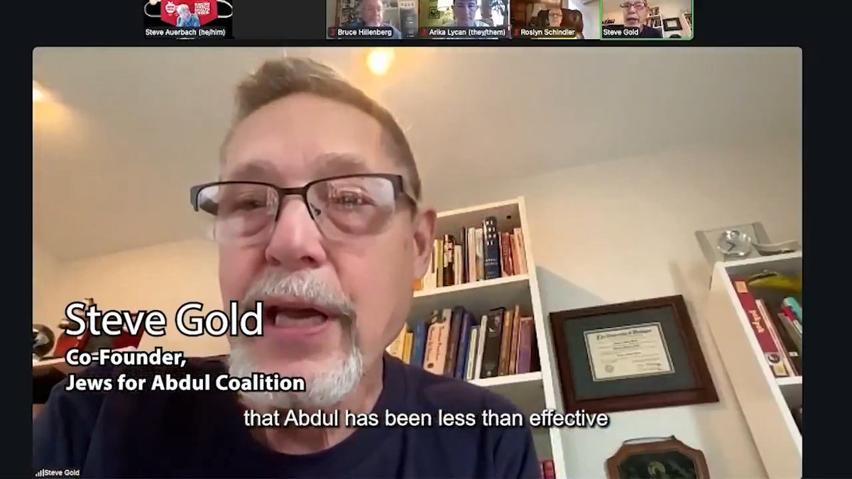 An internal campaign video obtained exclusively by The Midwesterner shows a 'Jews for Abdul' co-founder lamenting El-Sayed's beliefs about Israel: