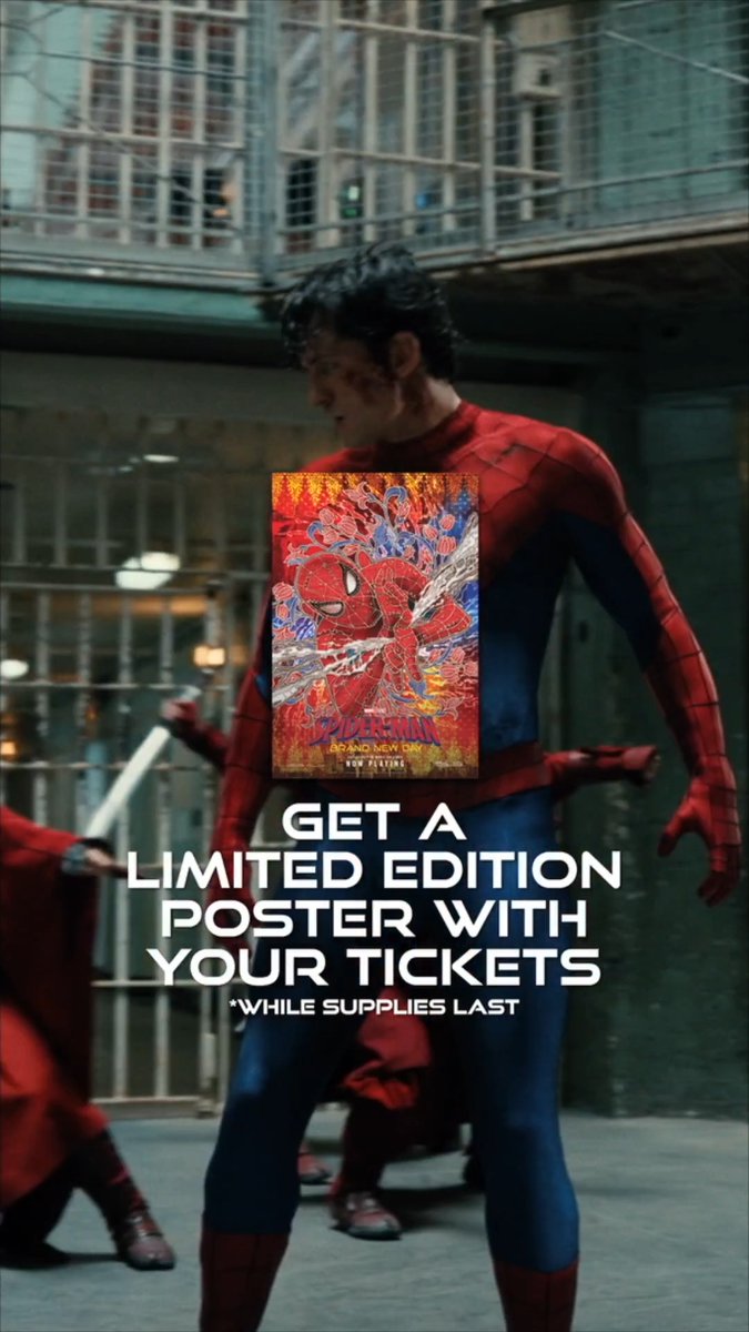 This weekend belongs to the fans. Celebrate Fan Appreciation Weekend from September 4 to September 7 and get a limited edition poster with your ticket while supplies last. #SpiderManBrandNewDay is now playing in theatres – get tickets.