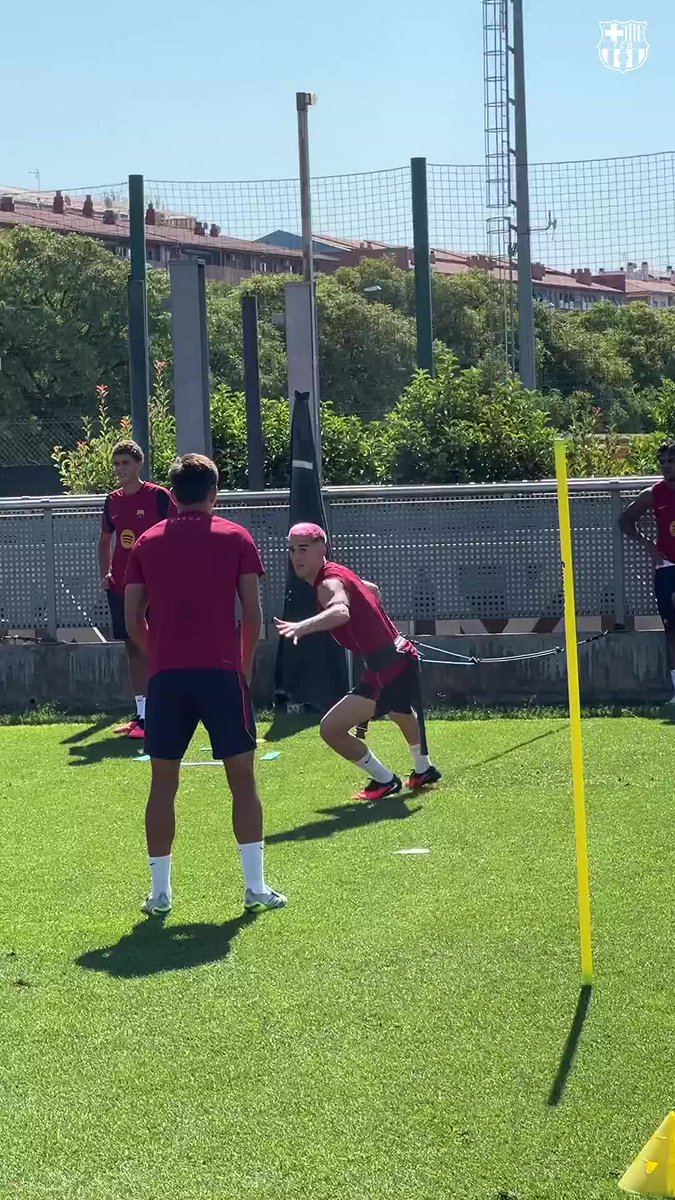 ¡Gavi vuelve a entrenar con el grupo! 😍👏