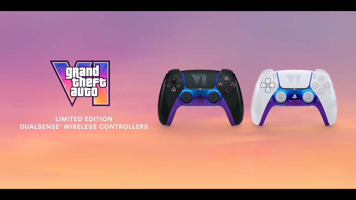 Grand Theft Auto 6 PlayStation 5 DualSense Controllers Available for preorder starting September 10