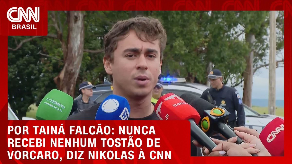 Nikolas à CNN: Nunca recebi nenhum tostão de Vorcaro; Assista #LiveCNNBrasil
