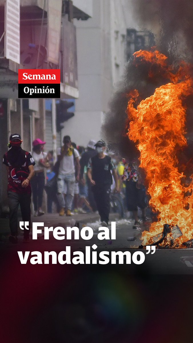 “Por fin le van a poner freno a los vándalos que usan las protestas para generar caos. La ‘Ley Anticapuchos’ propone de 4 a 8 años de cárcel y un fallo judicial ya puse límites a los bloqueos”: Daniela Cifuentes.