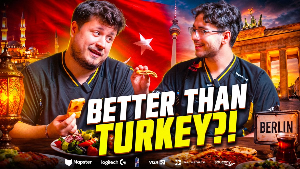 Is Turkish food better or worse in Berlin? 🤔 Furkan Arıkovan sat down with Polat Furkan Çiçek and NAVI Rhilech to rate it from 1 to 10 👀