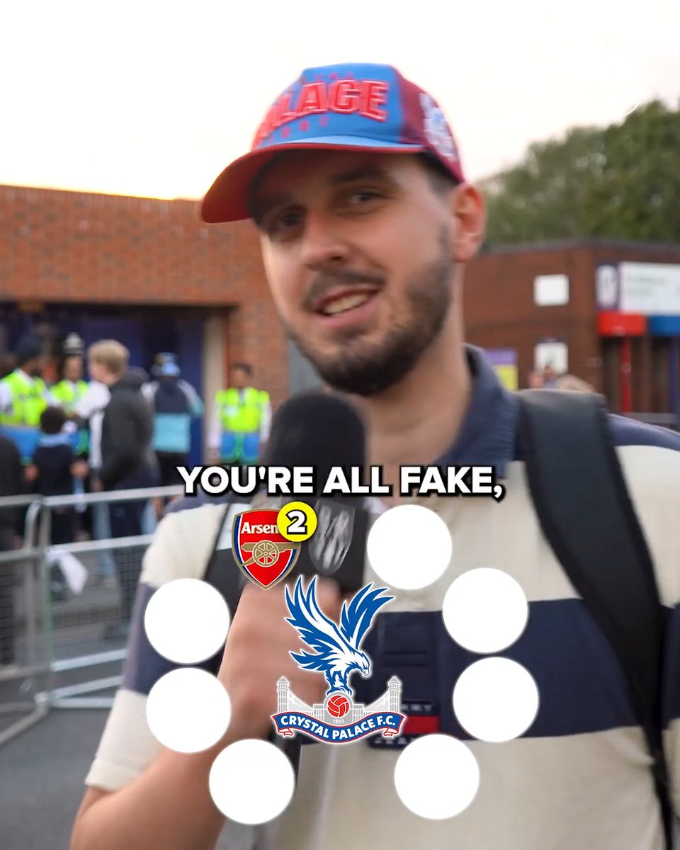 Crystal Palace fans pick one team they really want to beat this season 💪