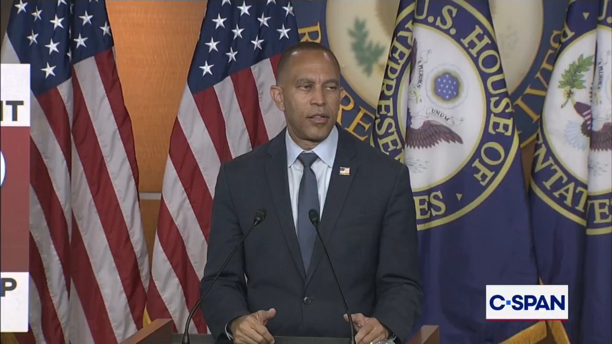 Rep. Jeffries: "Costs in United States of America haven't gone down. They've gone up. Life has gotten far too expensive in this country and Republicans don't give a damn about it."