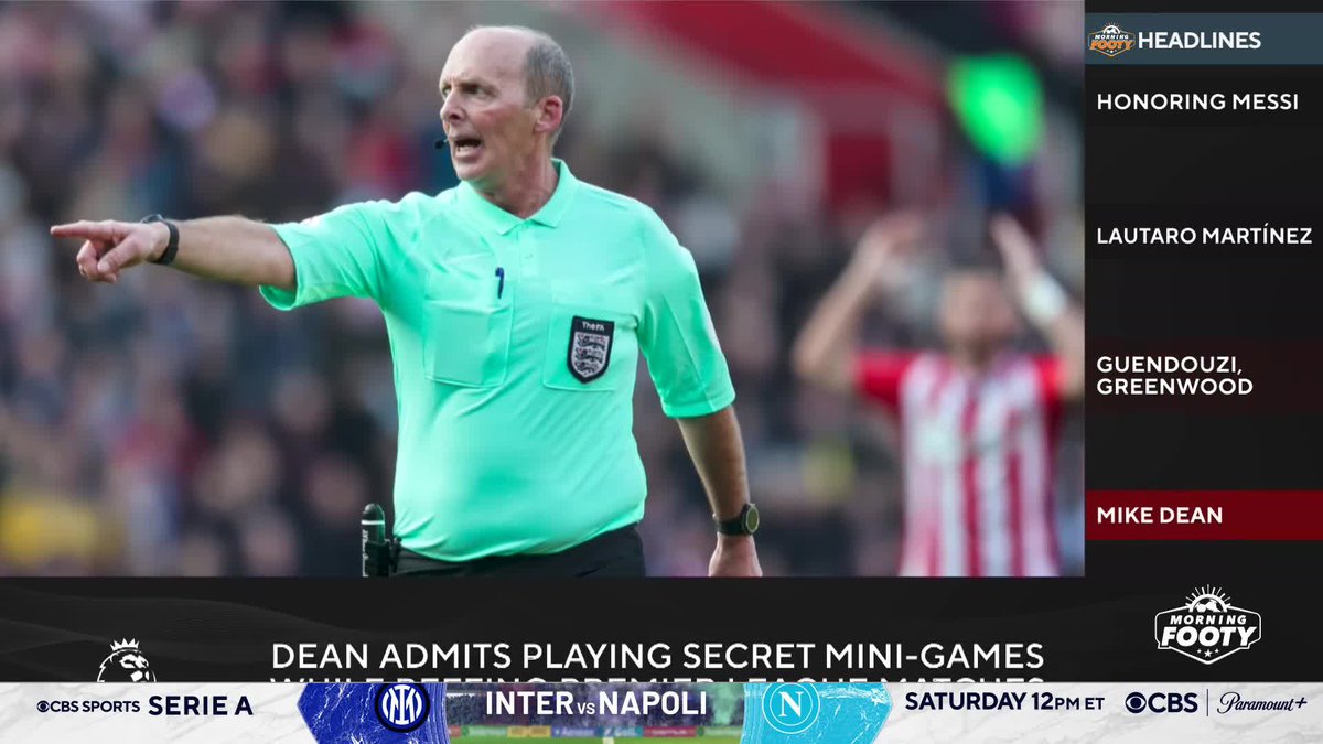 "PGMOL must be in their offices banging their heads on the wall" 👀 Matteo Bonetti, Nico Cantor and Geoff Shreeves sound off after former Premier League referee Mike Dean claimed he played mini-games while in charge of matches 😳