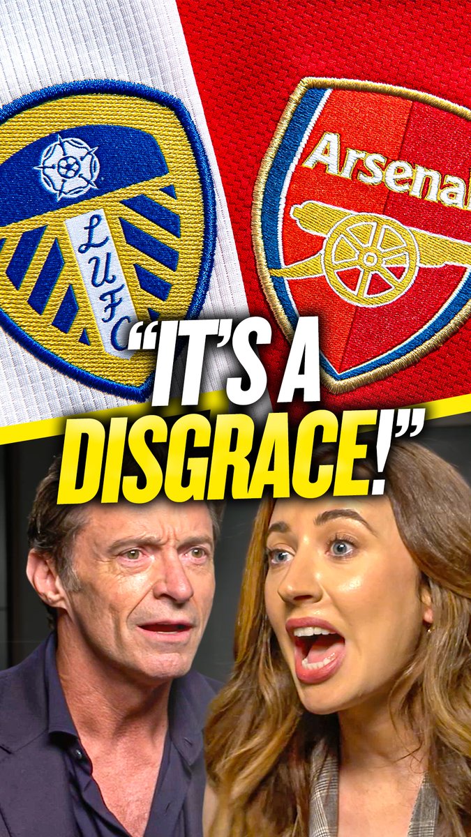 Hugh Jackman was horrified when finding out talkSPORT's Emma Kirwan was going to switch to supporting Arsenal! 😲 The Death of Robin Hood is in cinemas now.